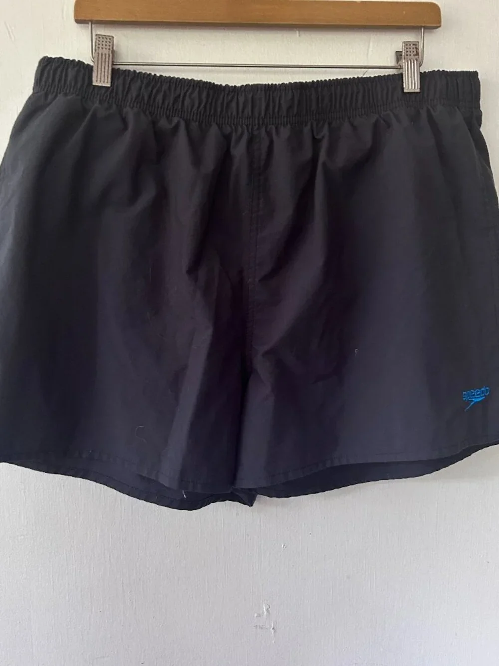 Speedo‎ Swim Trunks Mens XL Blue Pockets Built in Mesh Gorpcore